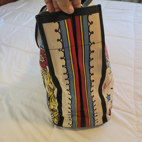 NWT Brighton "Queen of Love" Limited Edition Tom Clancy Canvas Tote Bag - Picture 7 of 13